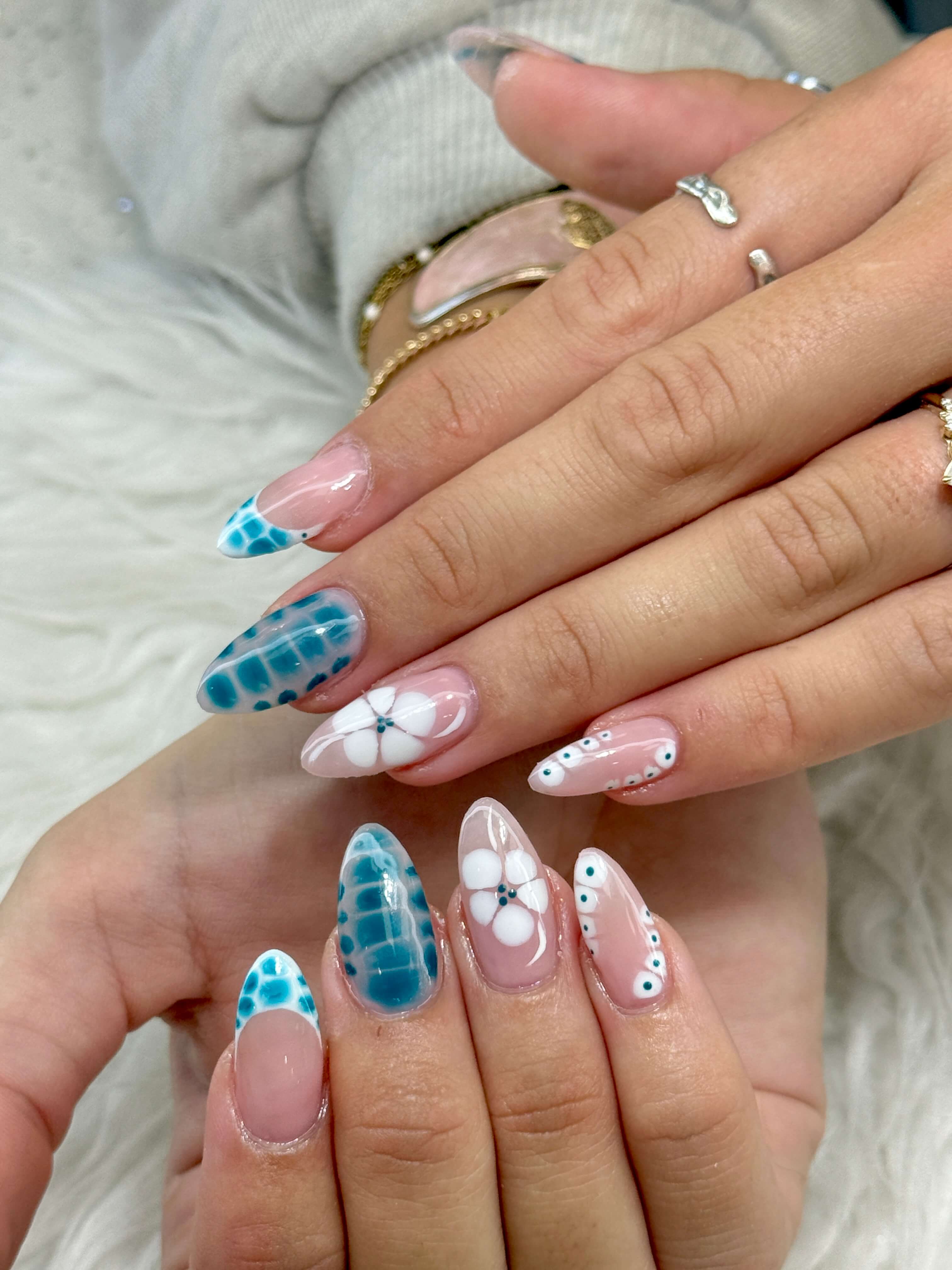 Gel-X nail art