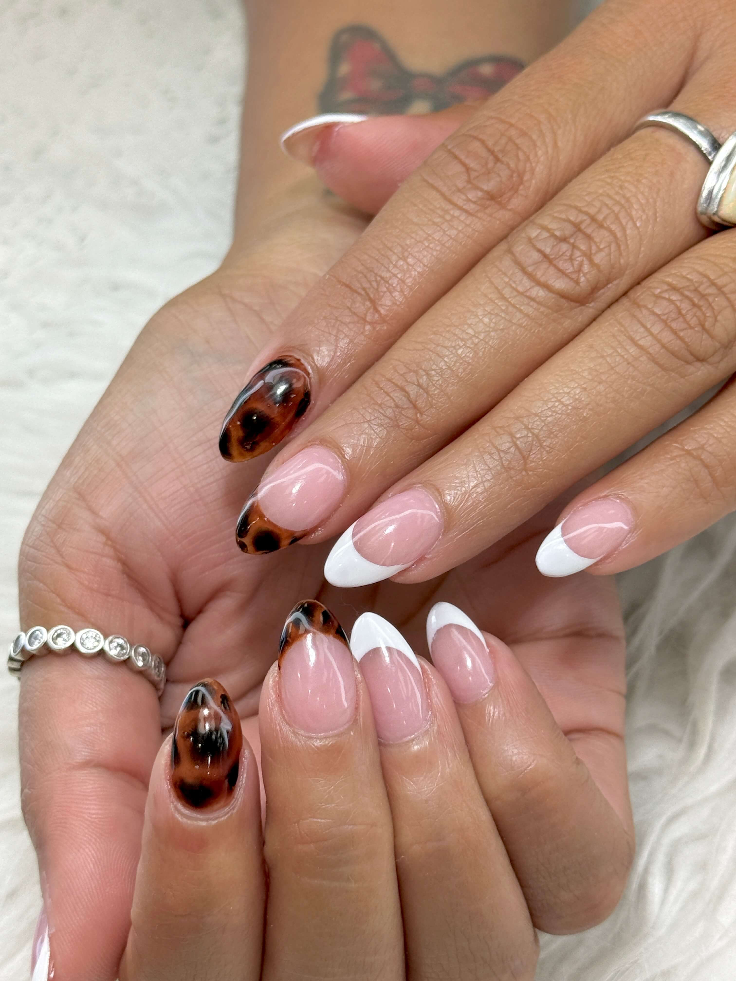 Gel-X nail design and manicure