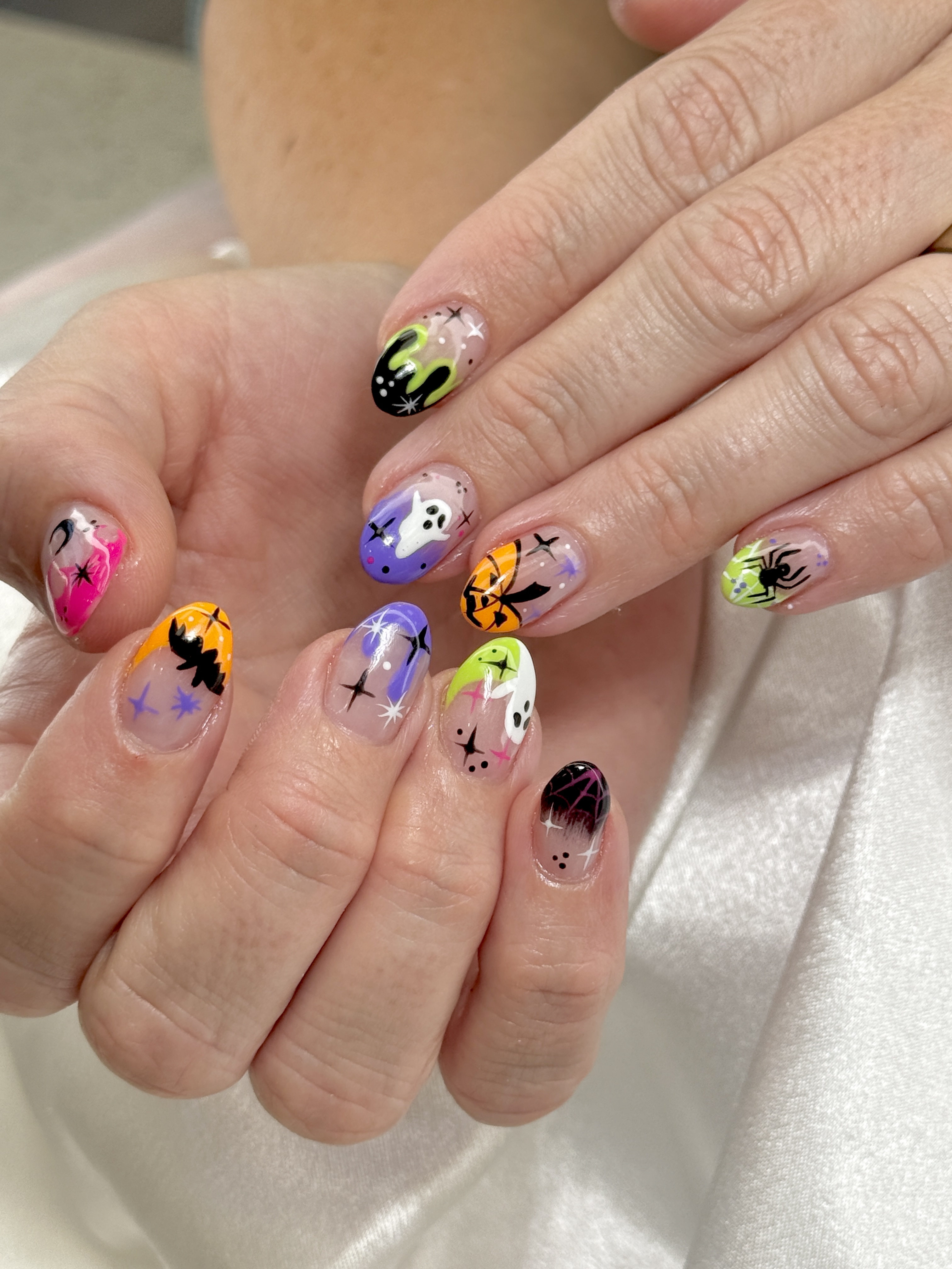 Military Acyrylics at Focus Nails & Spa